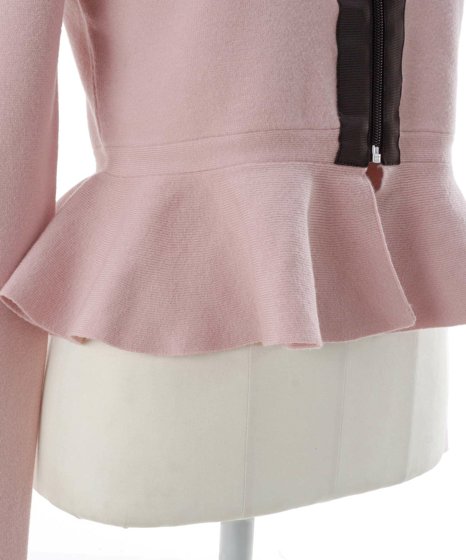 ニットトップスレディース大人オフィスきれいめかわいいカーディガン羽織り白黒秋冬春ジョイントスペース