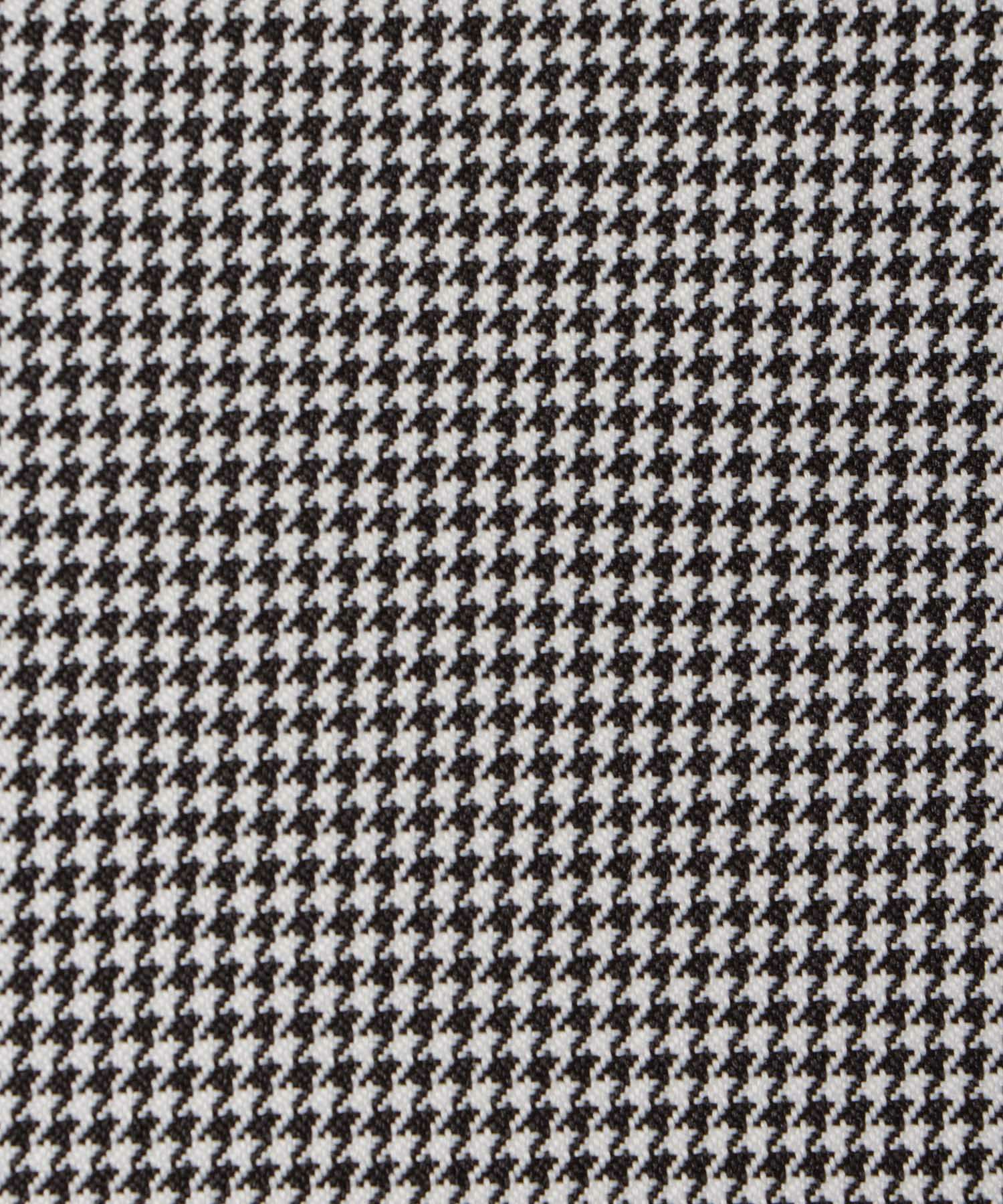 トレンド 秋冬 上品 ドレスライク デイリー ストレッチ タック ギャザー フレア ロング/千鳥格子/グレンチェック/M