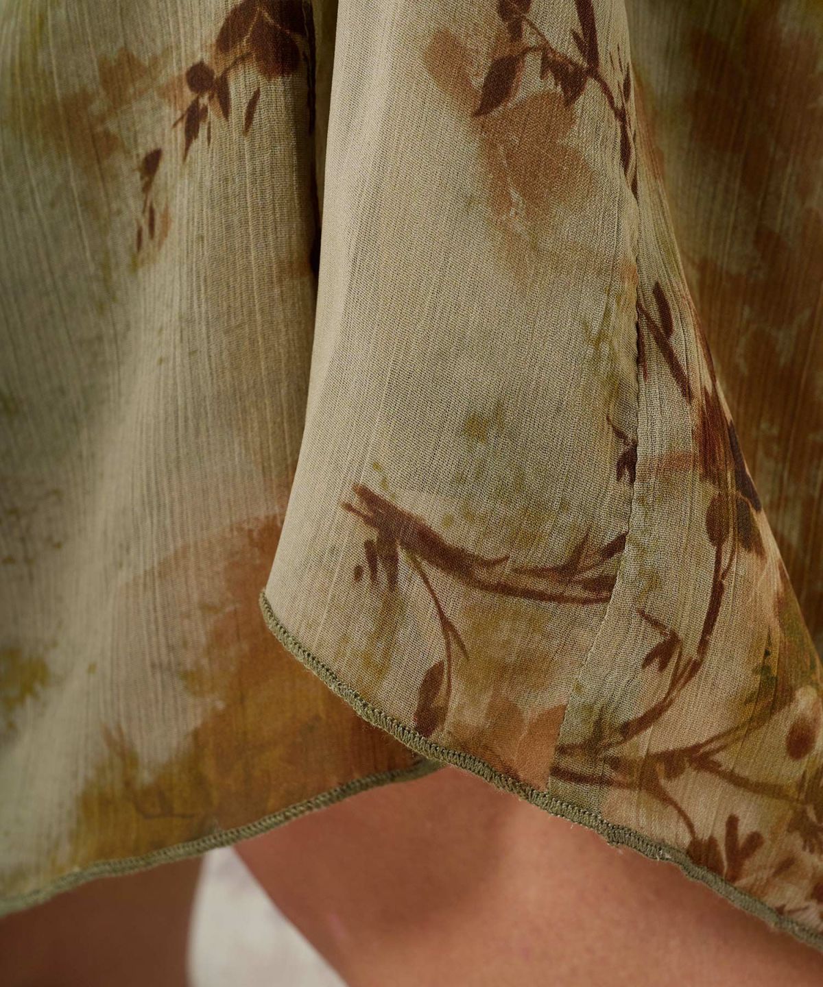 スカート/ボトムス/花柄/プリント