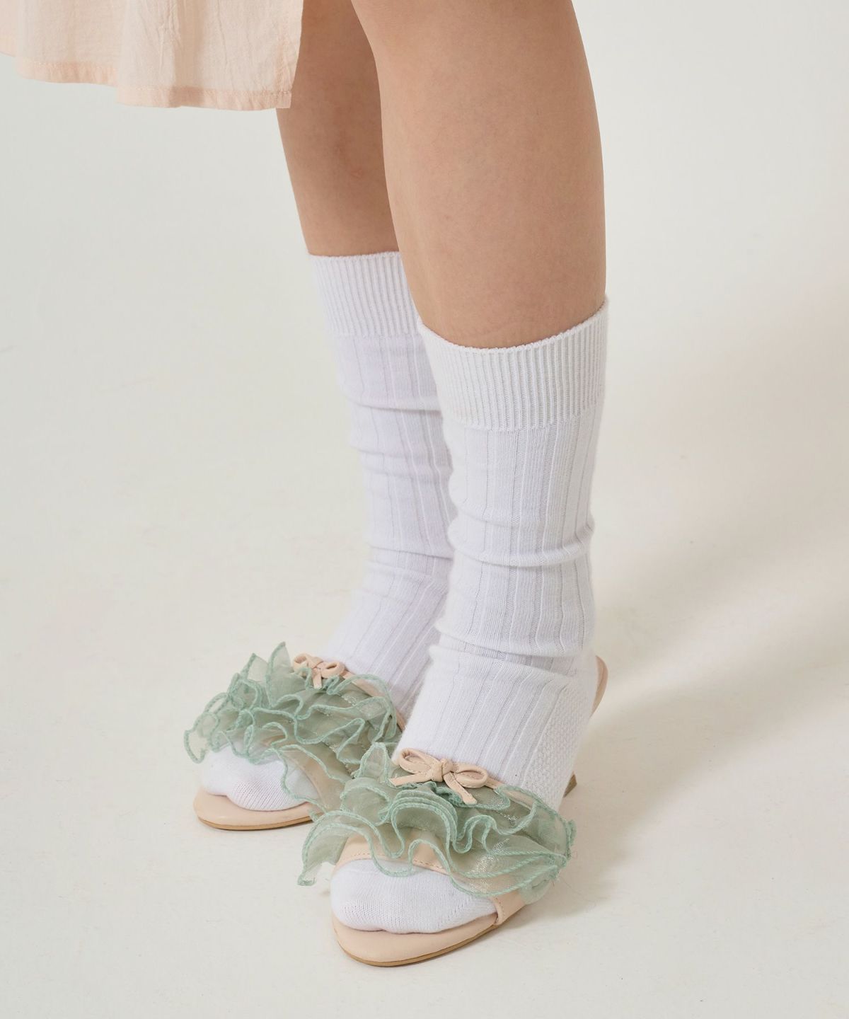 シューズ/グッズ/ミュール/フリル