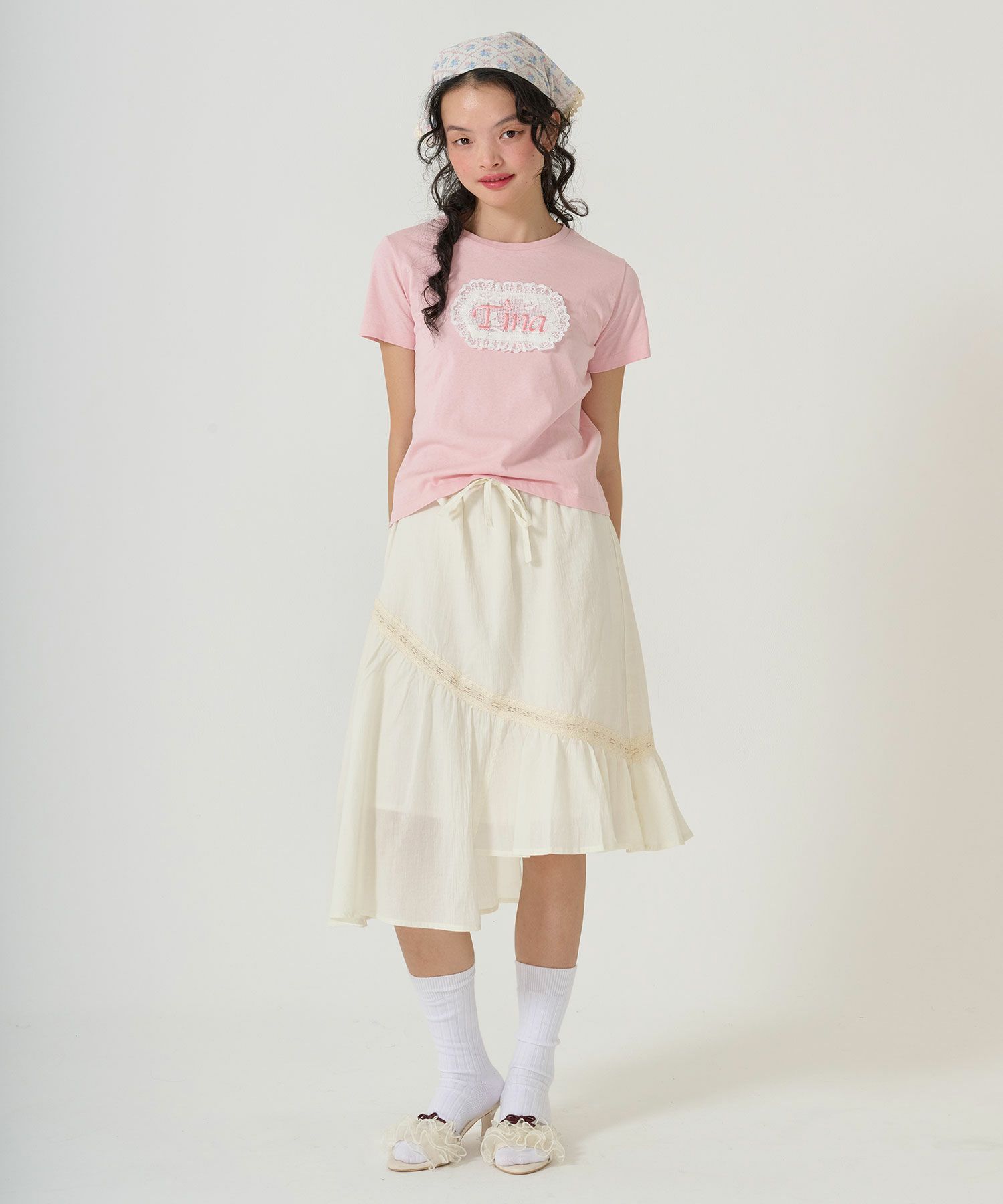 ボトムス/スカート/ギャザー