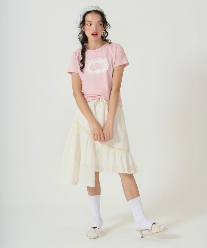 切替 ギャザースカート TINA:JOJUN 全2色|tnj621-0981【3 切替 ギャザースカート TINA:JOJUN 全2色|tnj621-0981【3