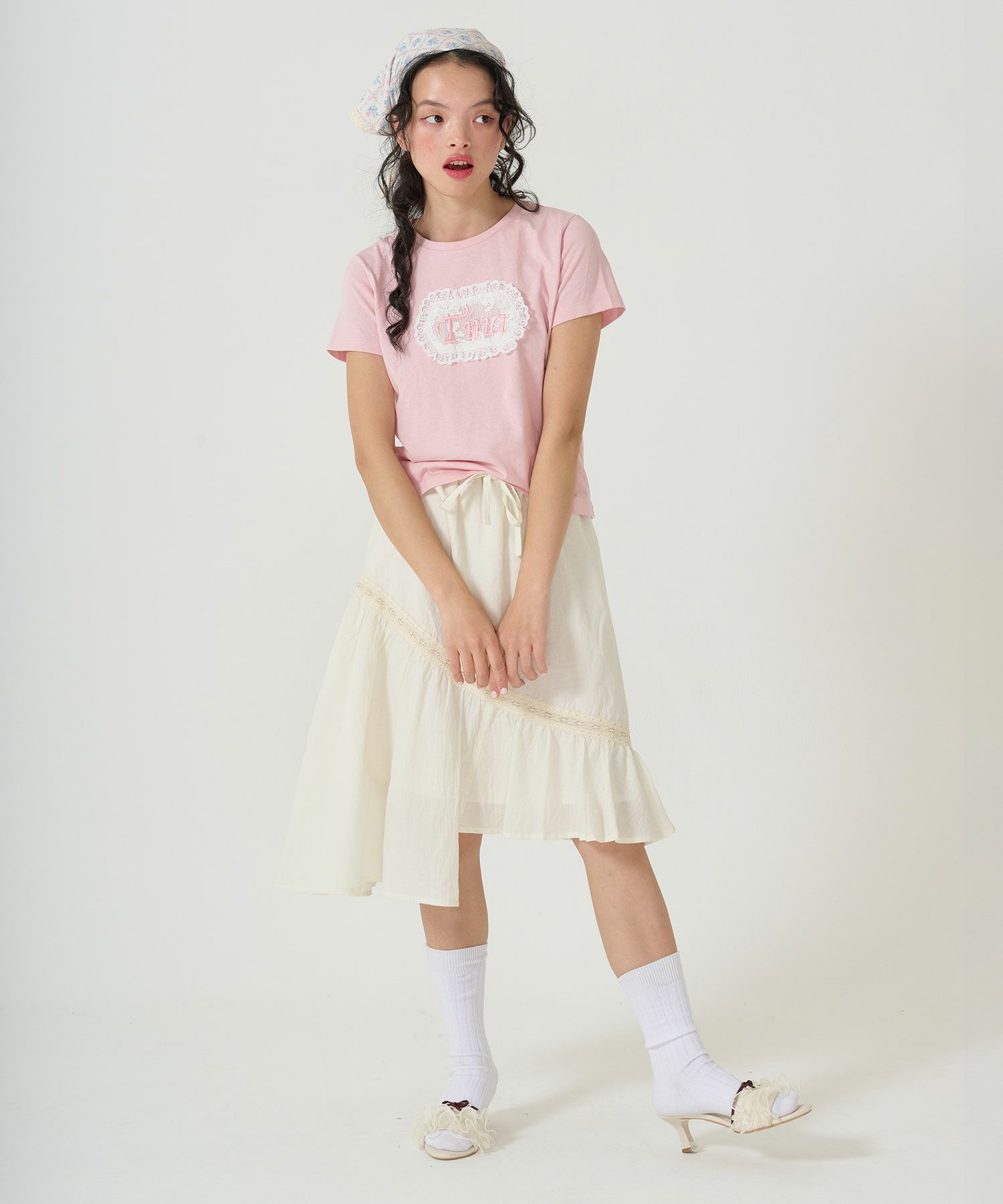 ボトムス/スカート/ギャザー