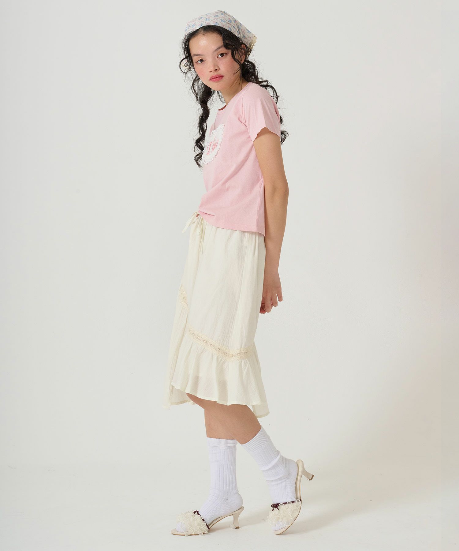 ボトムス/スカート/ギャザー