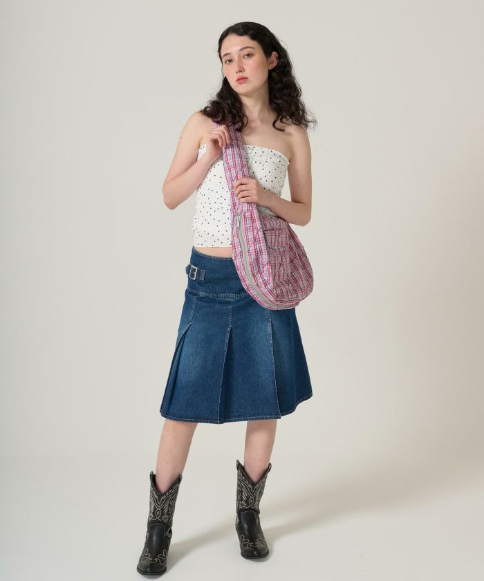 チェック/バッグ/ショルダーバッグ/トラベル/学校/仕事