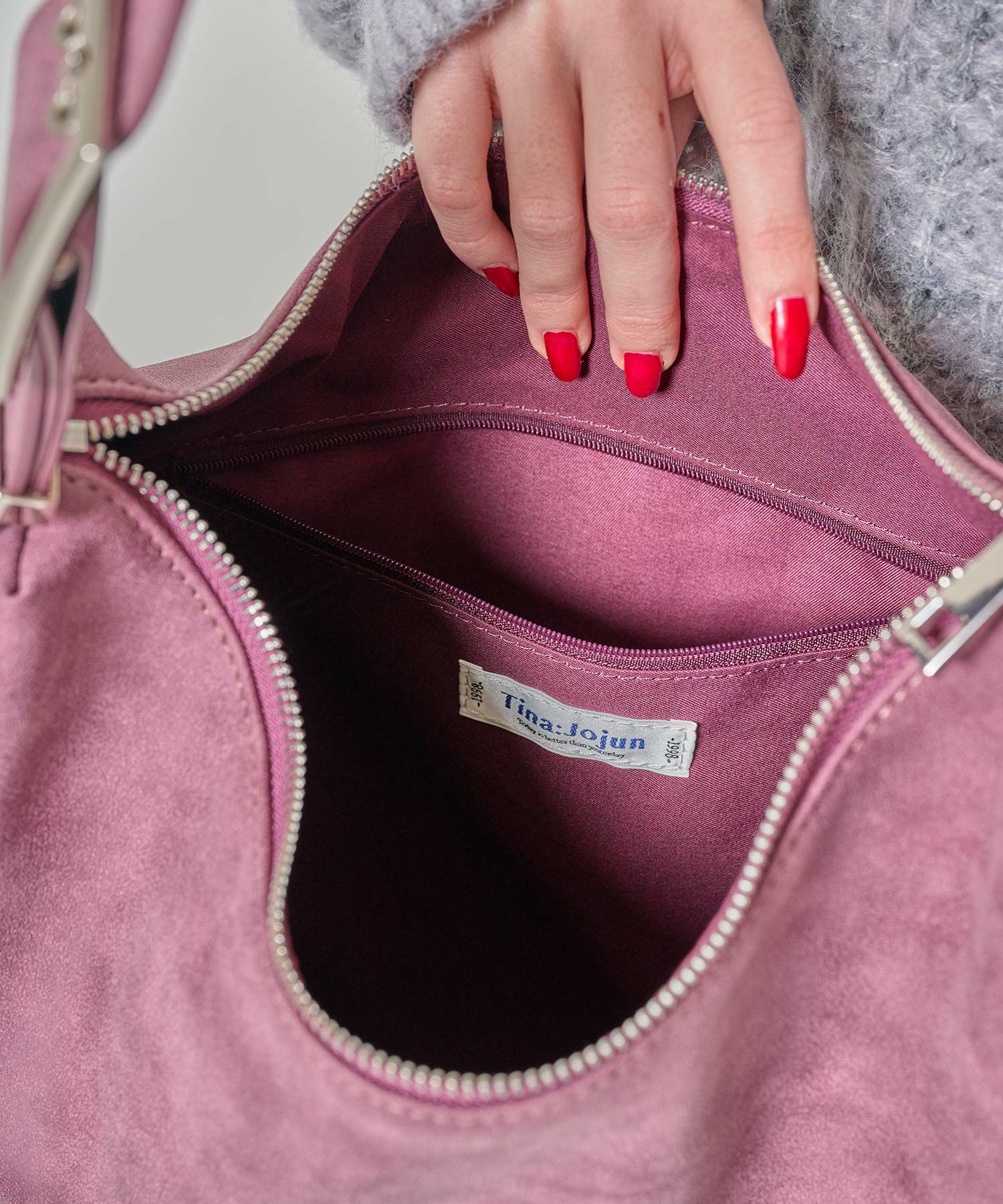 バッグ/ショルダーバッグ/フェイクスエード