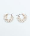 バブル パール フープ ピアス Bubble Pearl Hoop Pierce