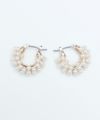 バブル パール フープ ピアス Bubble Pearl Hoop Pierce
