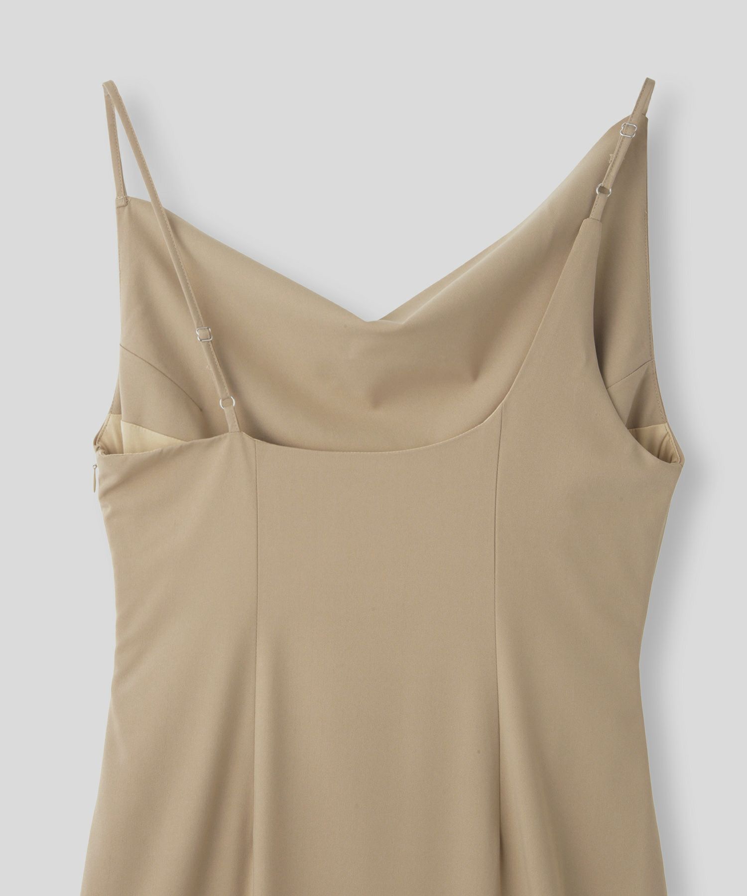 アシンメトリー ドレープ キャミ ワンピース KINO THE KEI