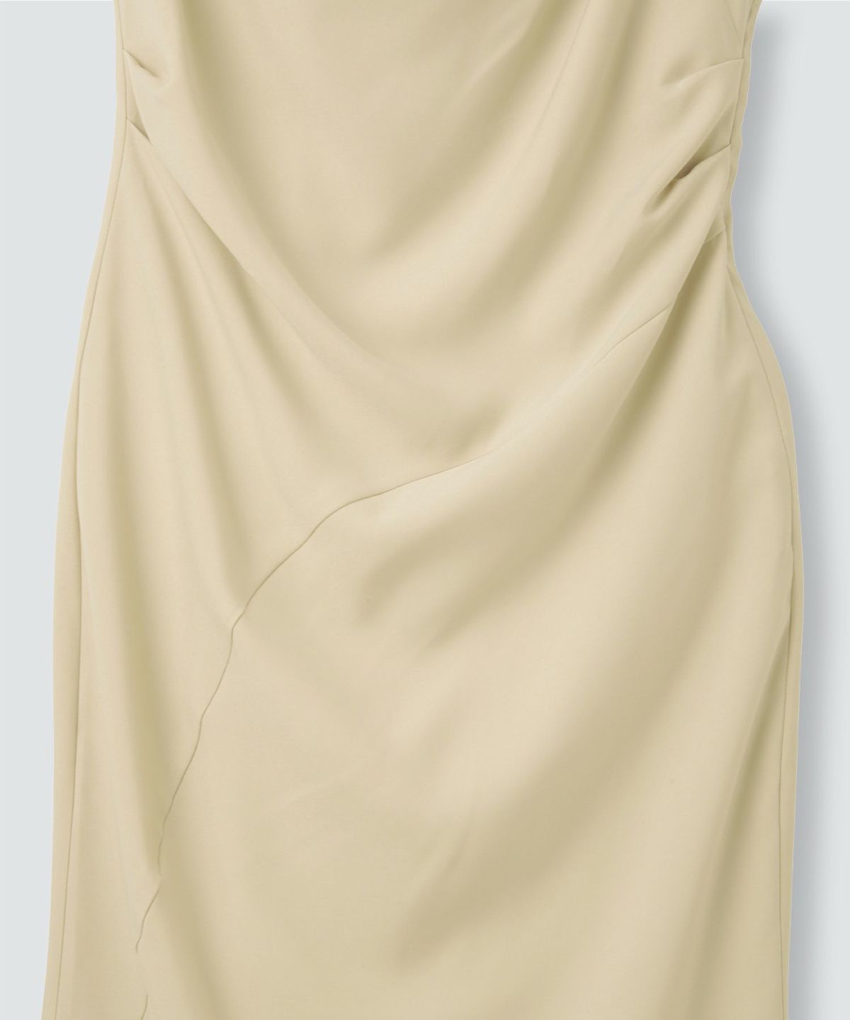 アシンメトリー ドレープ キャミ ワンピース KINO THE KEI