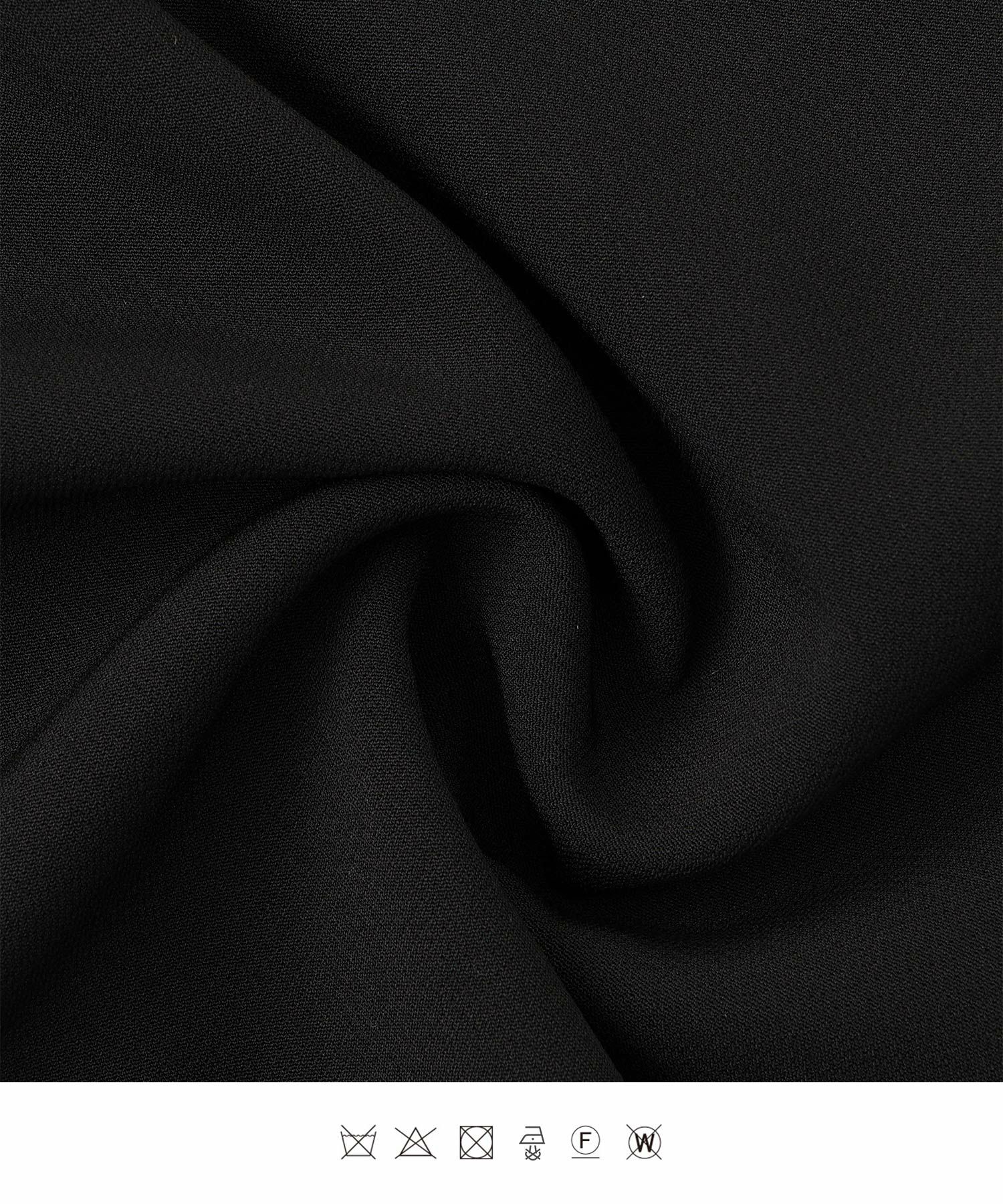 上品 アシンメトリー Vネック タイト オフィス オケージョン 着回し/ホワイト/ブラック/M