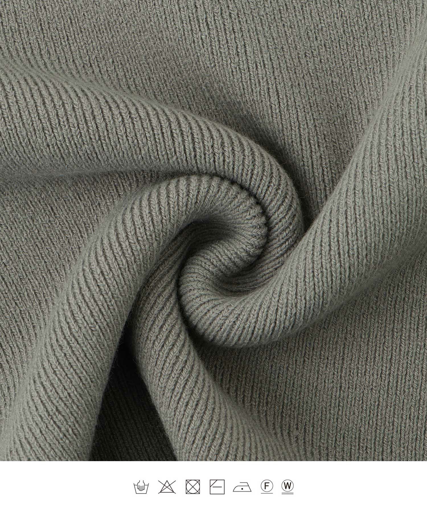 指穴 上品 ベーシック リブニット アームウォーマー トレンド 防寒/アイボリー/ベージュ/グレー/ブラック/M