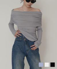 ラップ ウエスト ワイド デニム [KINO THE KEI] ラップ ウエスト ワイド デニム KINO THE KEI 全2色｜ktk721