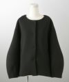 レディース 春 上品 きれいめ/グレー/イエロー/ブラック/M/ノーカラー/長袖