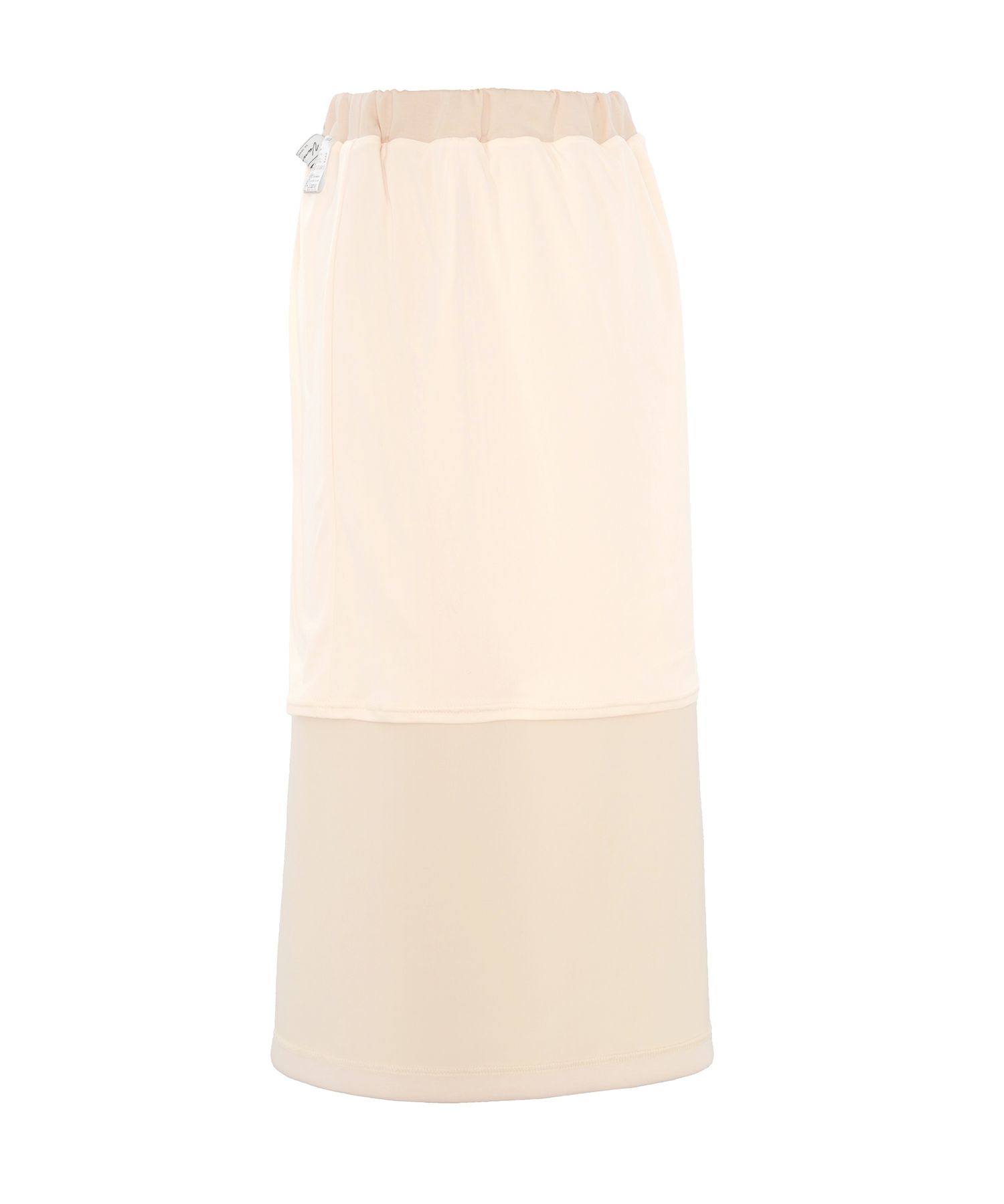 レディース/ボトムス/スカート/タイトスカート/カットソー/ダンボールニット/伸縮性/春/秋/冬/ワンマイル/旅行/運動会/お出かけ/オフィスカジュアル/エレガント/カジュアル/フェミニン/刺繍/ウエストゴム/アイボリー/ピンク/ネイビー/新色/ブラウン