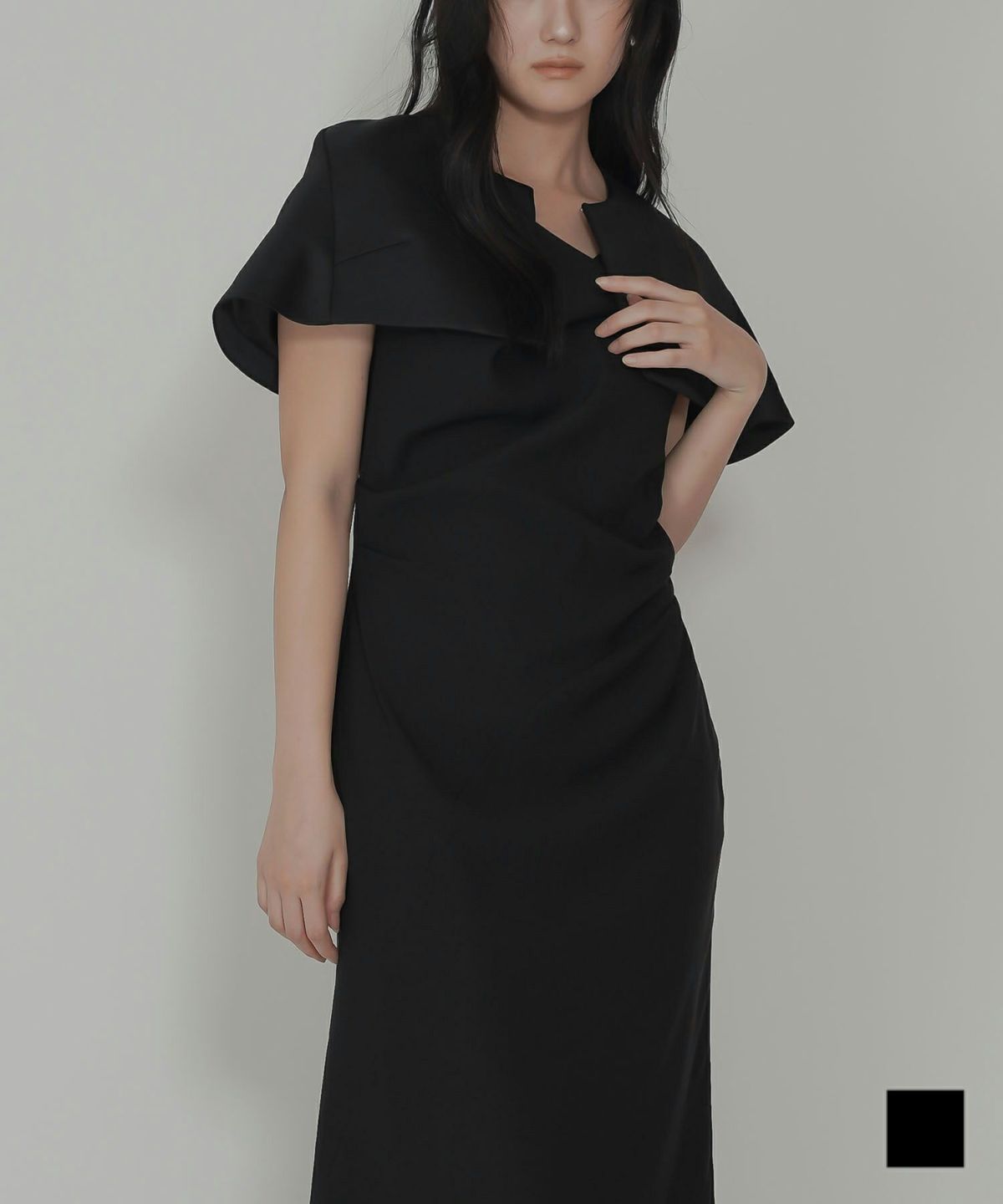 サテン ケープ ジャケット KINO THE KEI