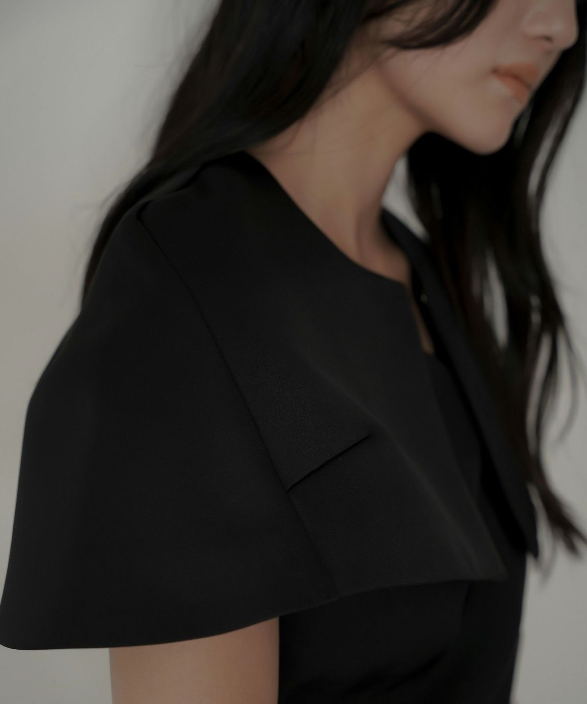 サテン ケープ ジャケット KINO THE KEI