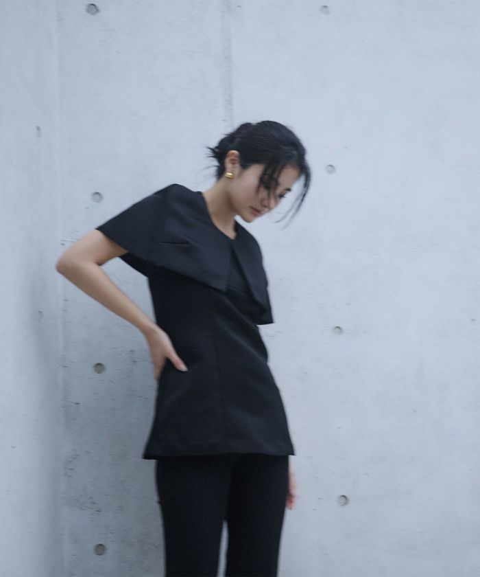 サテン ケープ ジャケット KINO THE KEI