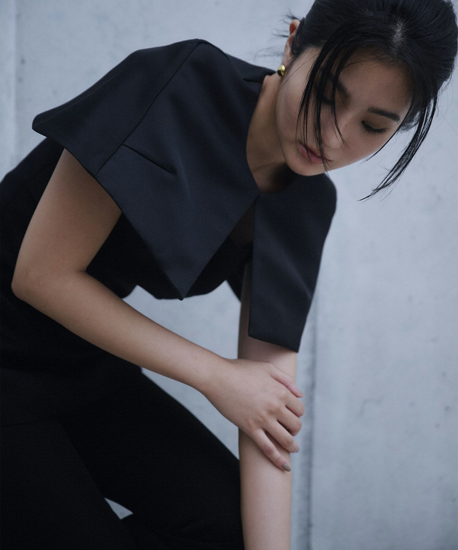 サテン ケープ ジャケット KINO THE KEI