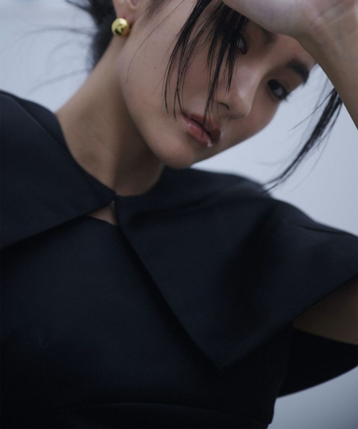 サテン ケープ ジャケット KINO THE KEI