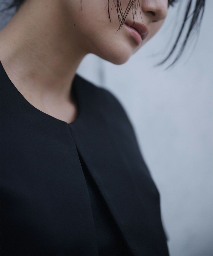 サテン ケープ ジャケット KINO THE KEI