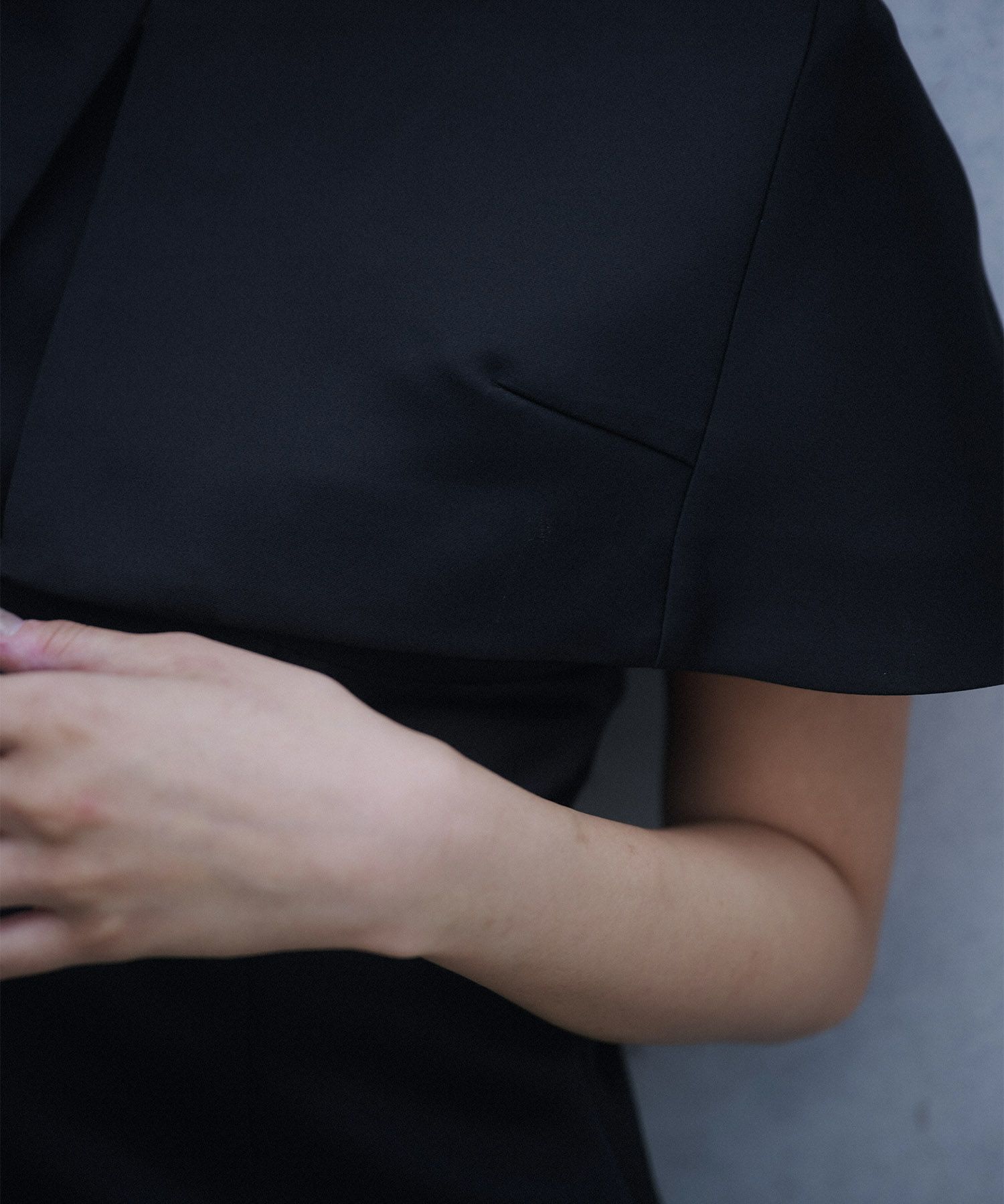 サテン ケープ ジャケット KINO THE KEI