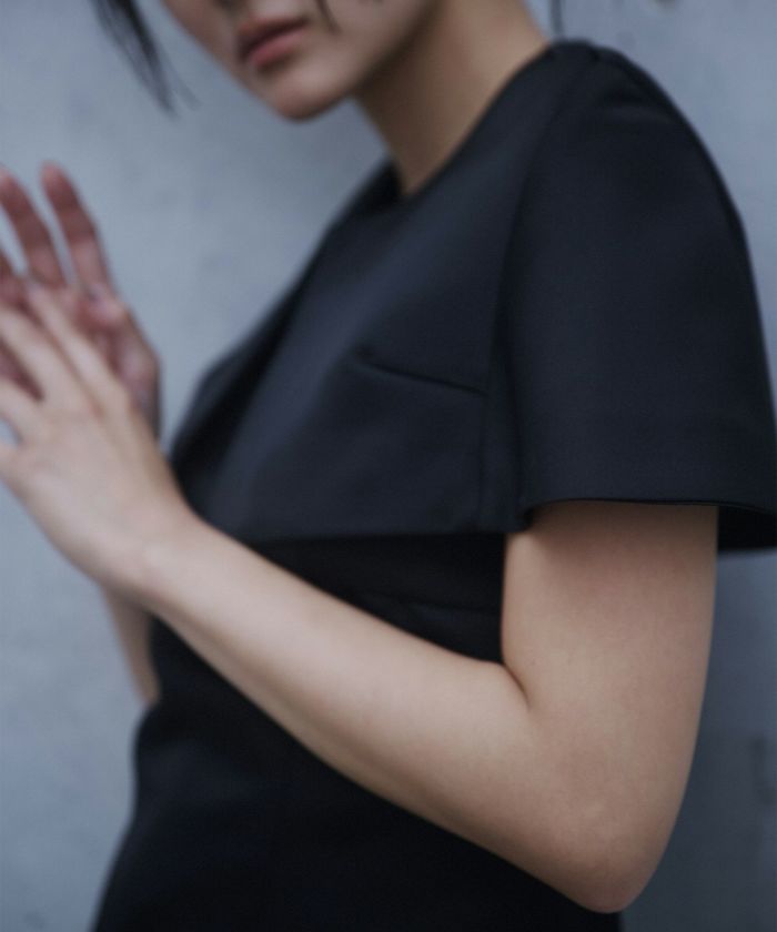 サテン ケープ ジャケット KINO THE KEI