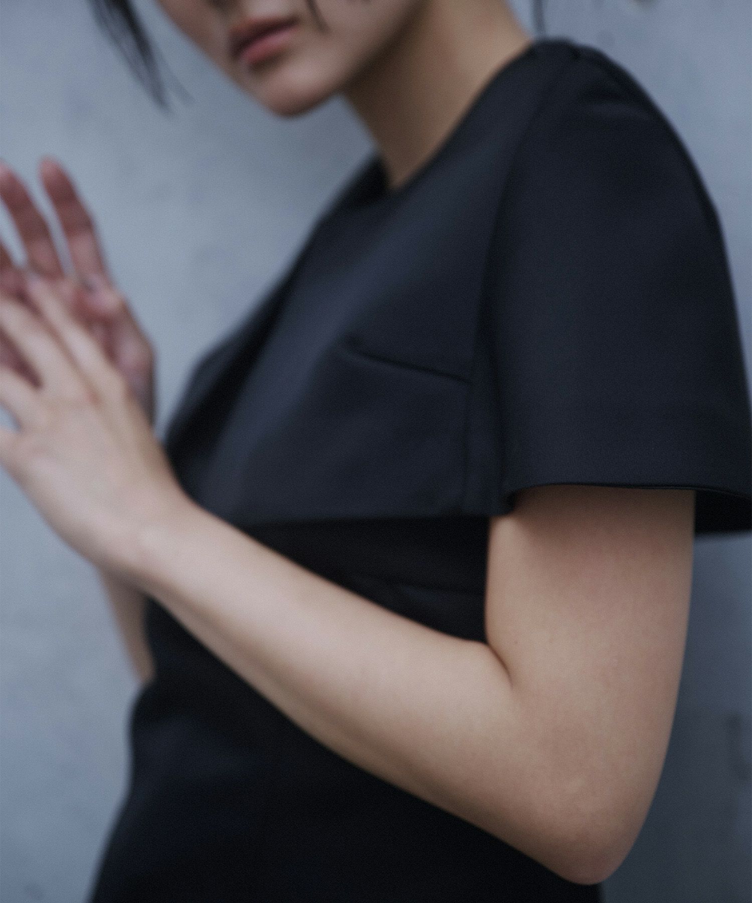 サテン ケープ ジャケット KINO THE KEI