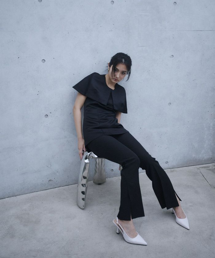 サテン ケープ ジャケット KINO THE KEI