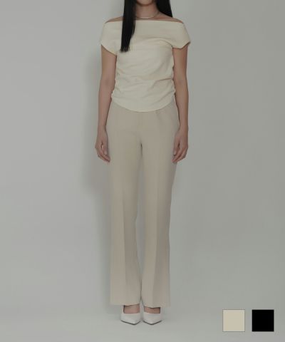 CLEARANCE-SALE ダブルタック ショートパンツ lieulien×岡部あゆみ 全2色｜lul712-0013【1】 -  キュロット・ショート商品一覧 - Joint Space