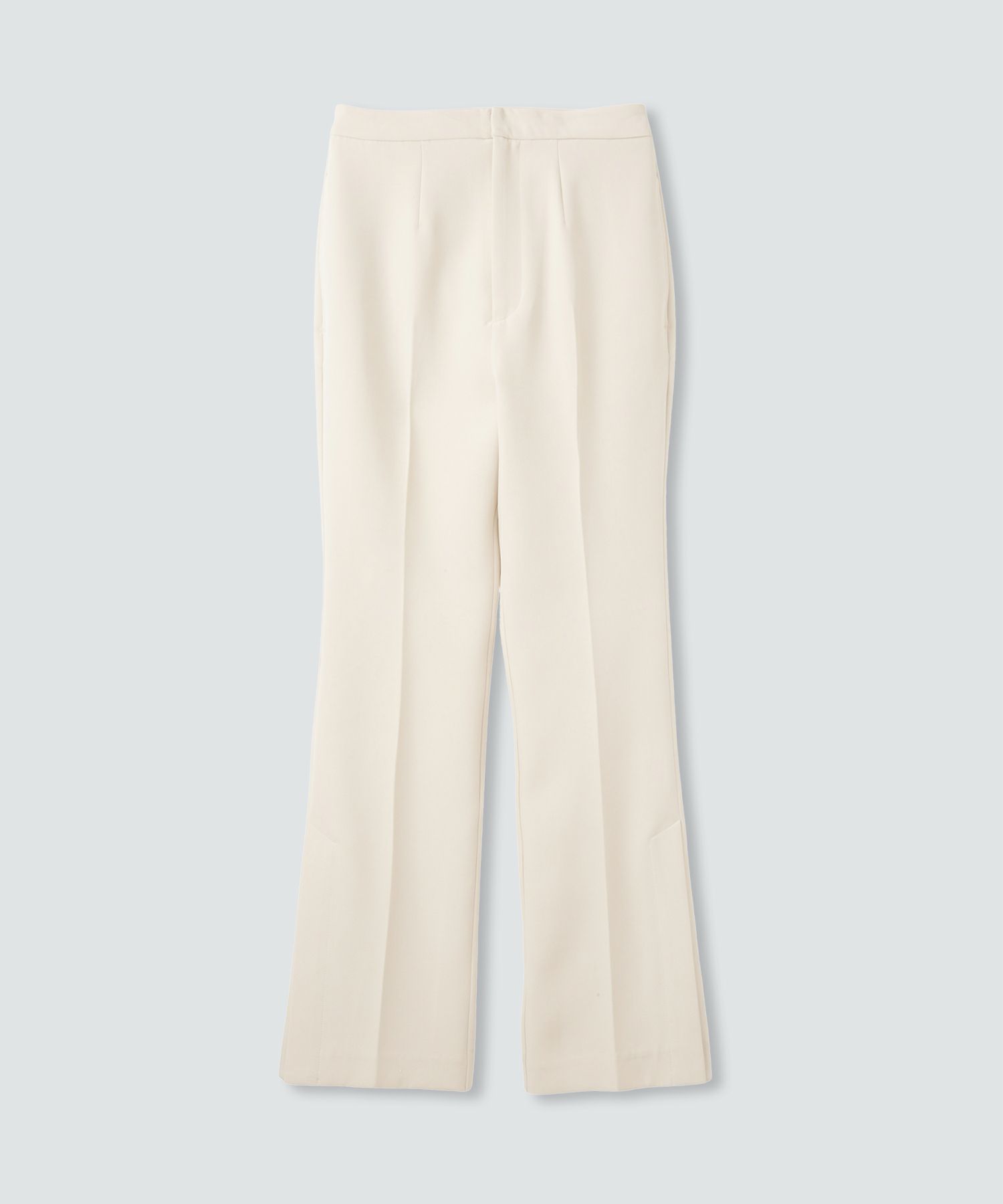 裾 スリット スラックス パンツ KINO THE KEI