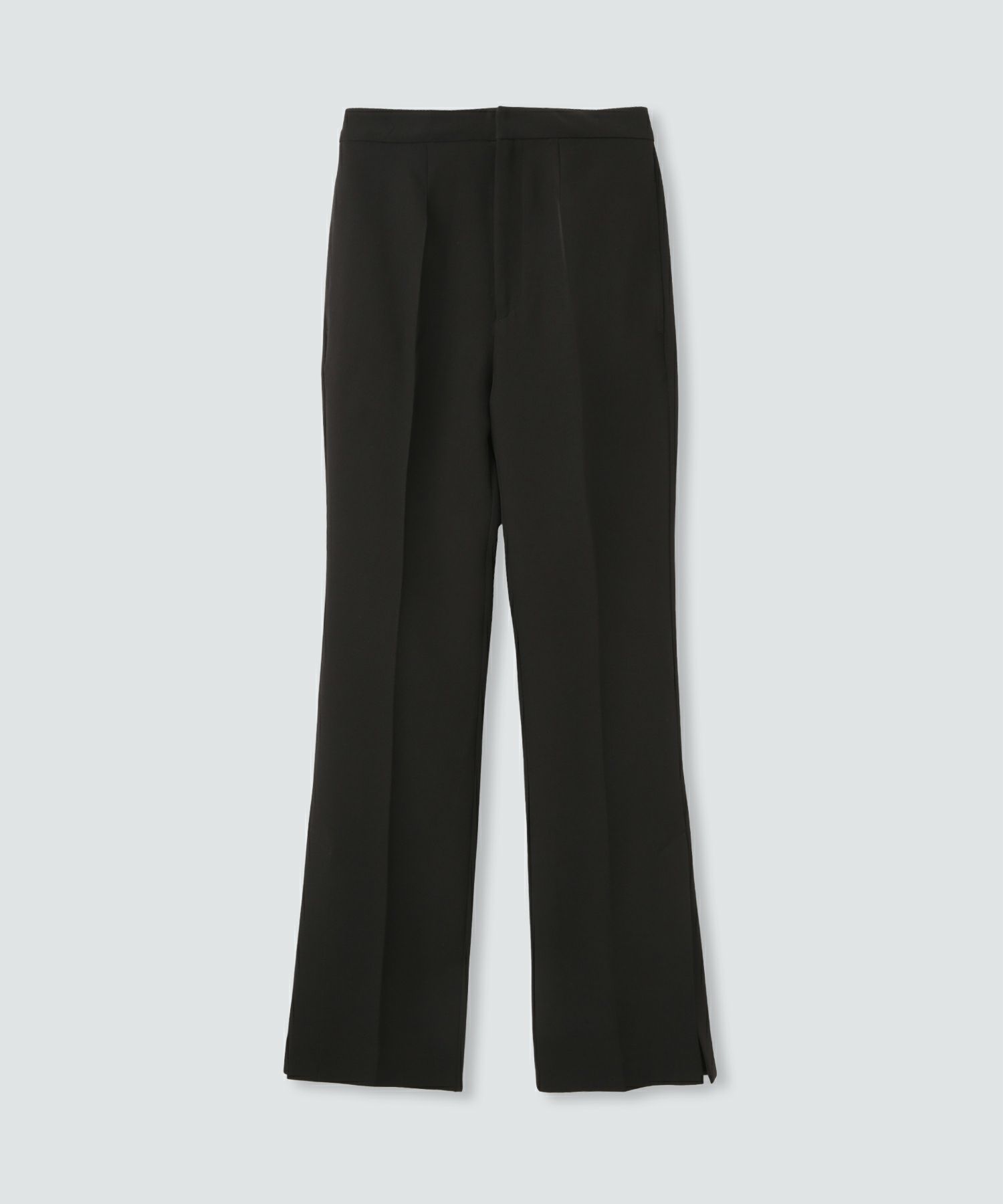 裾 スリット スラックス パンツ KINO THE KEI