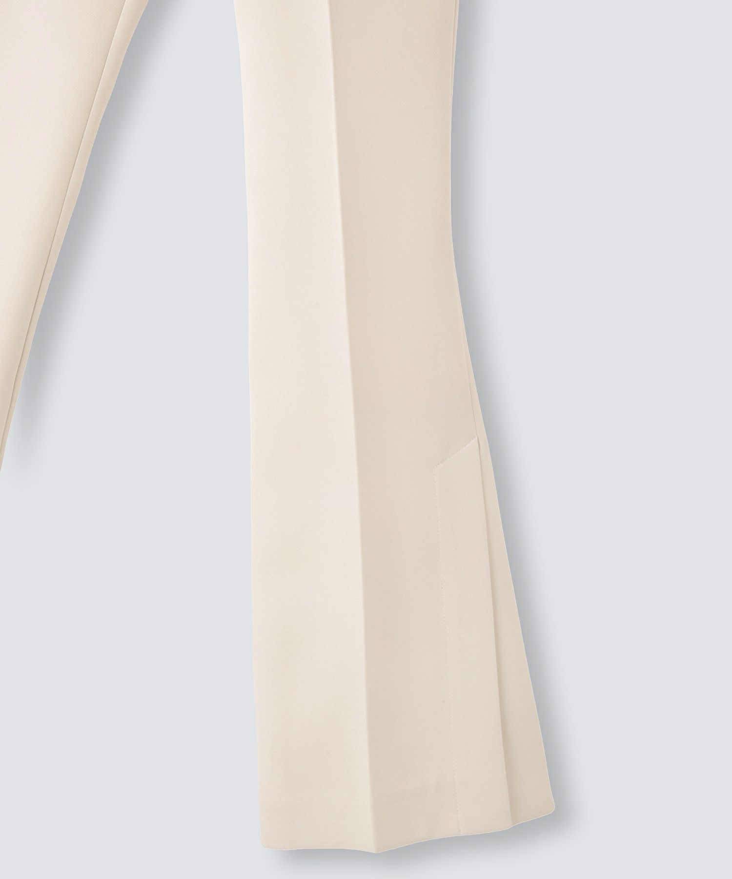 裾 スリット スラックス パンツ KINO THE KEI