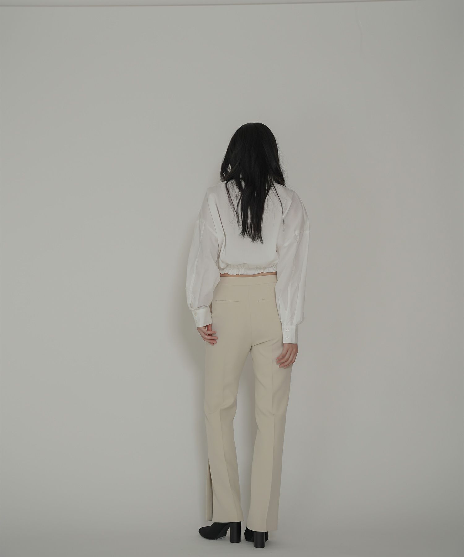 ショート ギャザー シャツ KINO THE KEI