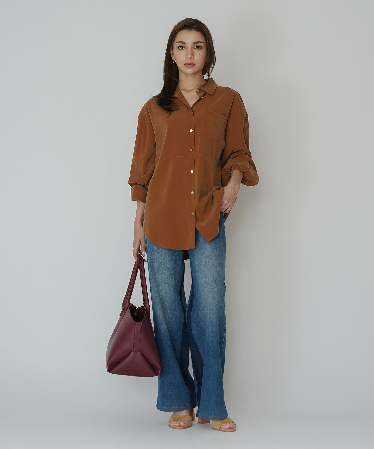 オリジナル エンボス ラージ バッグ KINO THE KEI