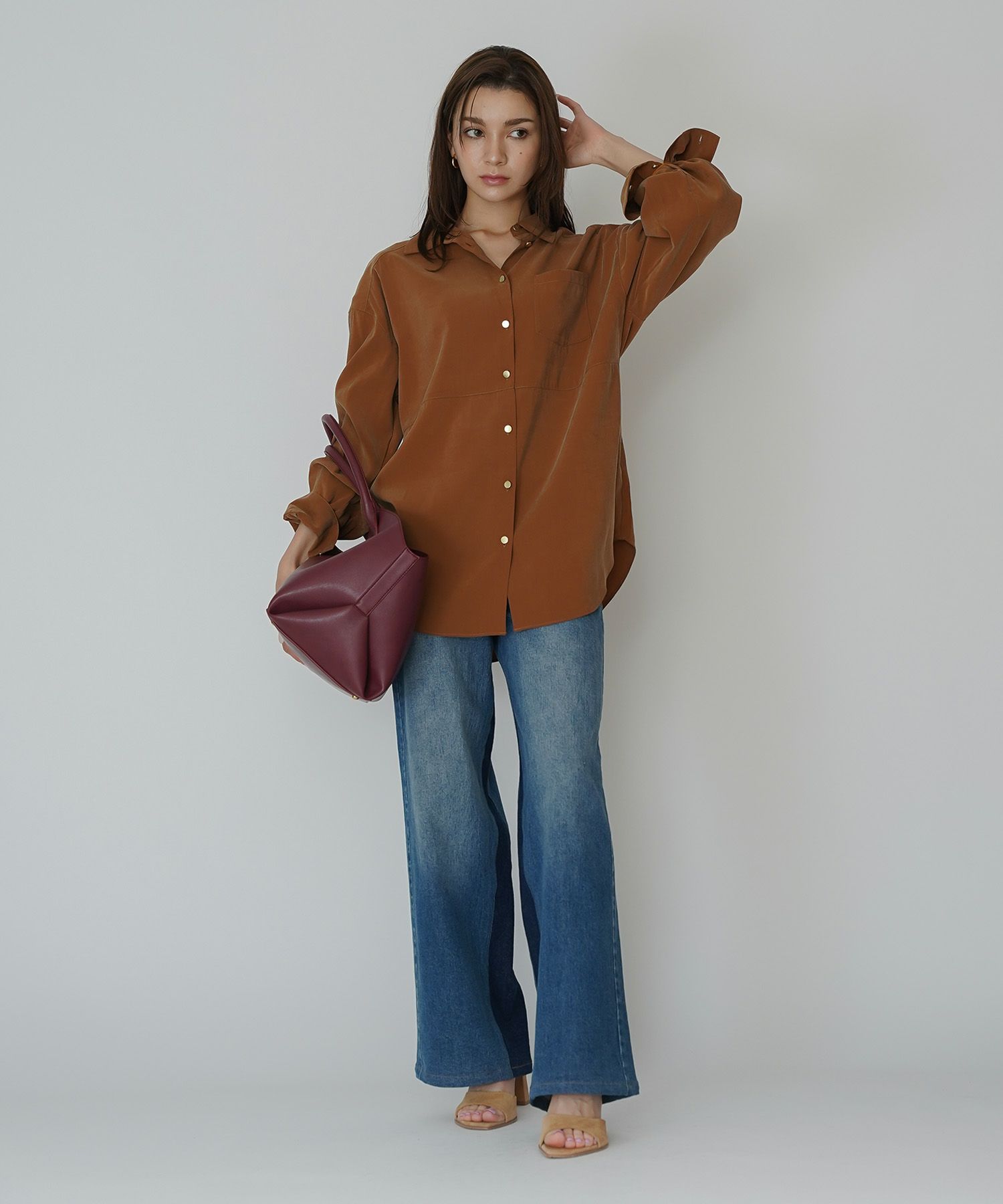 オリジナル エンボス ラージ バッグ KINO THE KEI