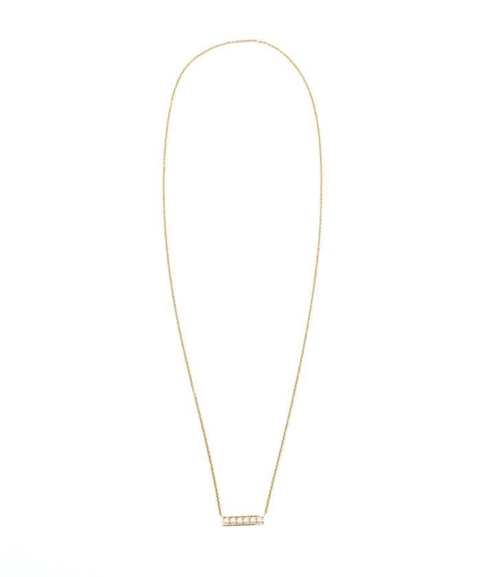 パール レクタングル ネックレス Pearl Rectangle Necklace