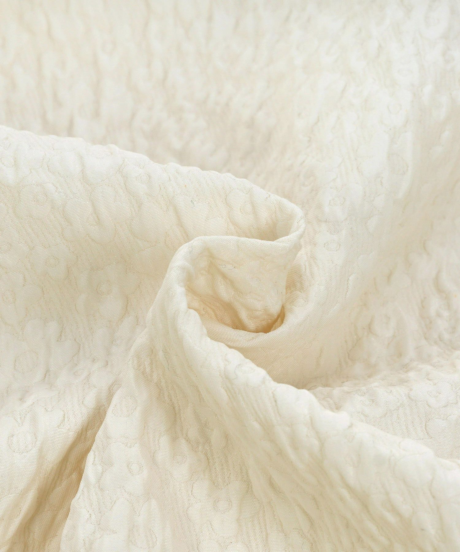 手洗い可イレヘムパフ袖フェミニン春上品大人可愛いきれいめジョイントスペース