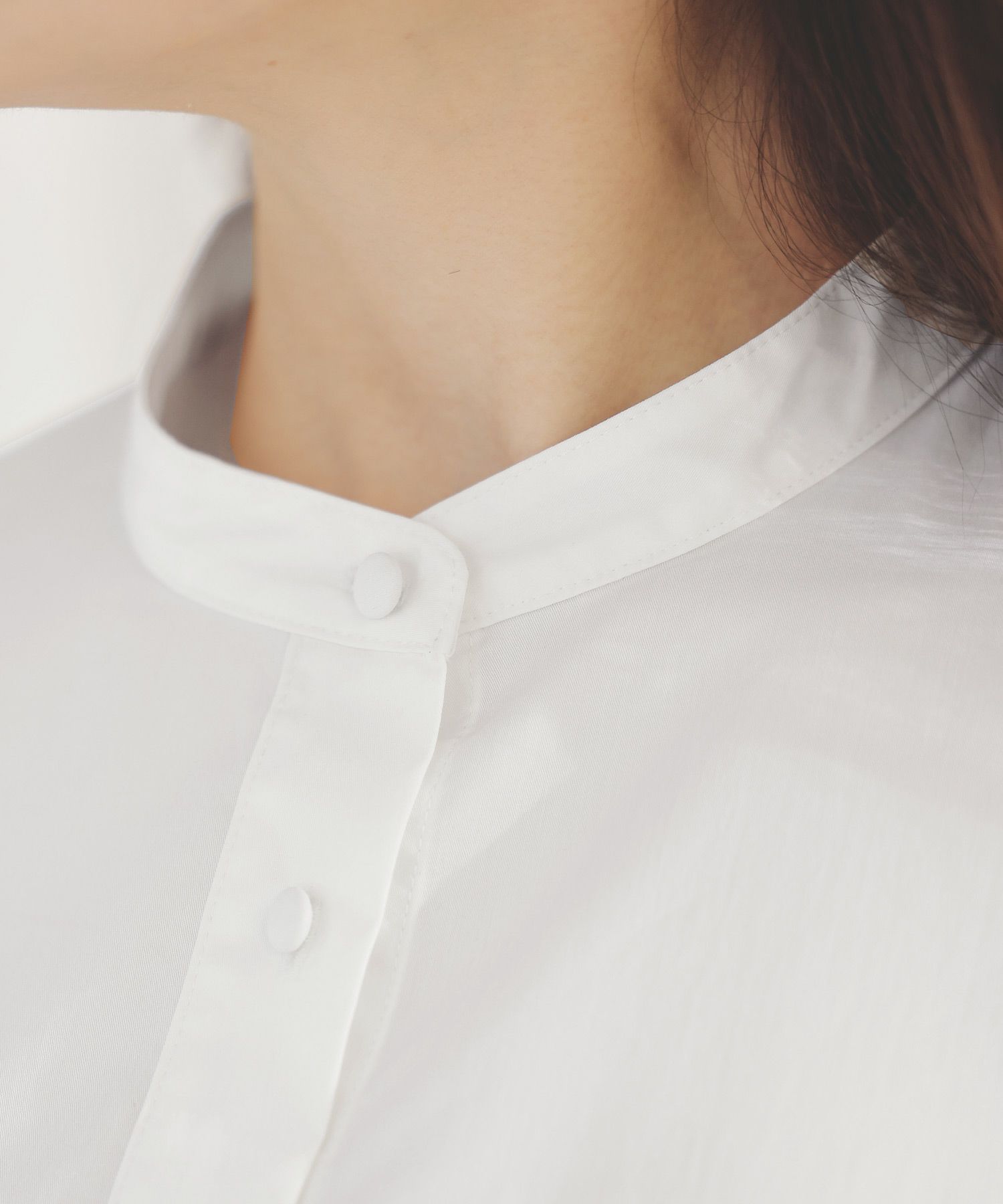 手洗い可くるみ釦フェミニンオフィス春上品大人可愛いきれいめジョイントスペース