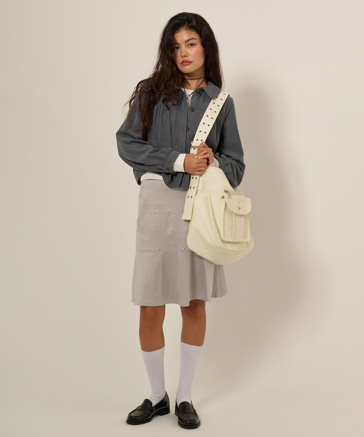 ショルダーバッグ/バッグ/キャンバス地