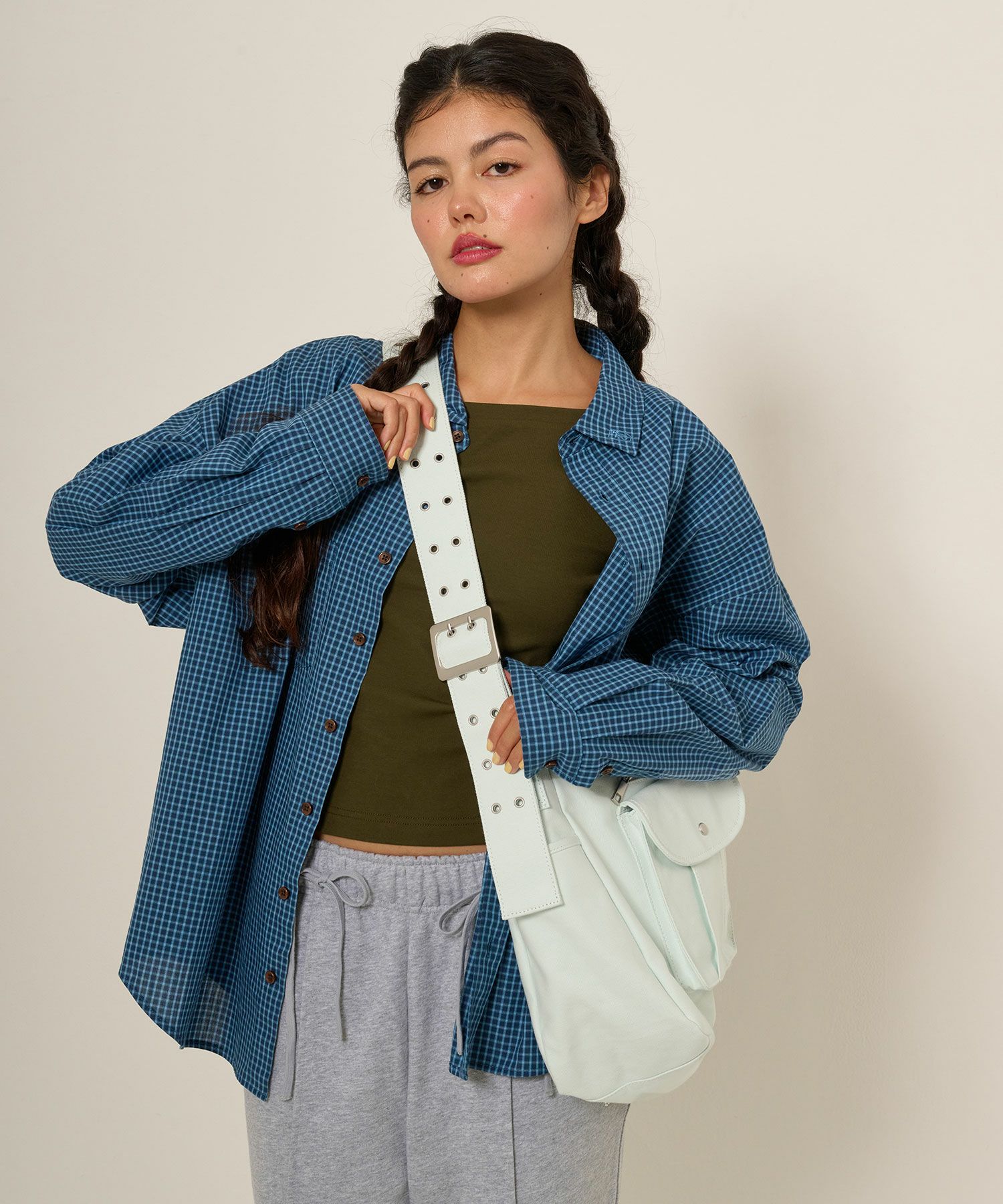 ショルダーバッグ/バッグ/キャンバス地