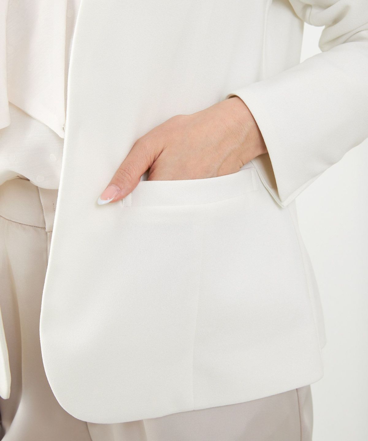 手洗い可 セレクト オケージョン オフィス 学校行事 アウター 袖口スリット 上品 きれいめ ジョイントスペース