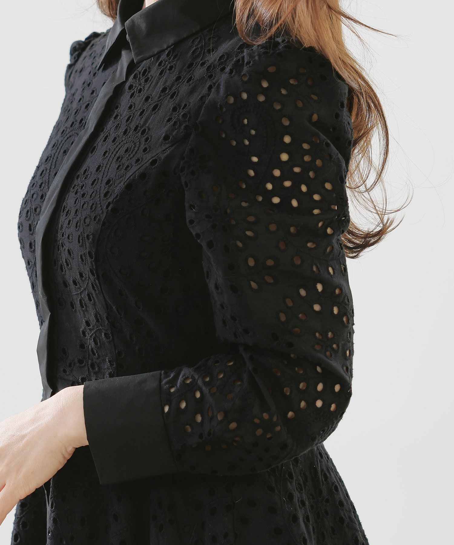 手洗い可体型カバーオフィスオケージョンお呼ばれフォーマルおしゃれフェミニン上品大人可愛いきれいめ春ジョイントスペース