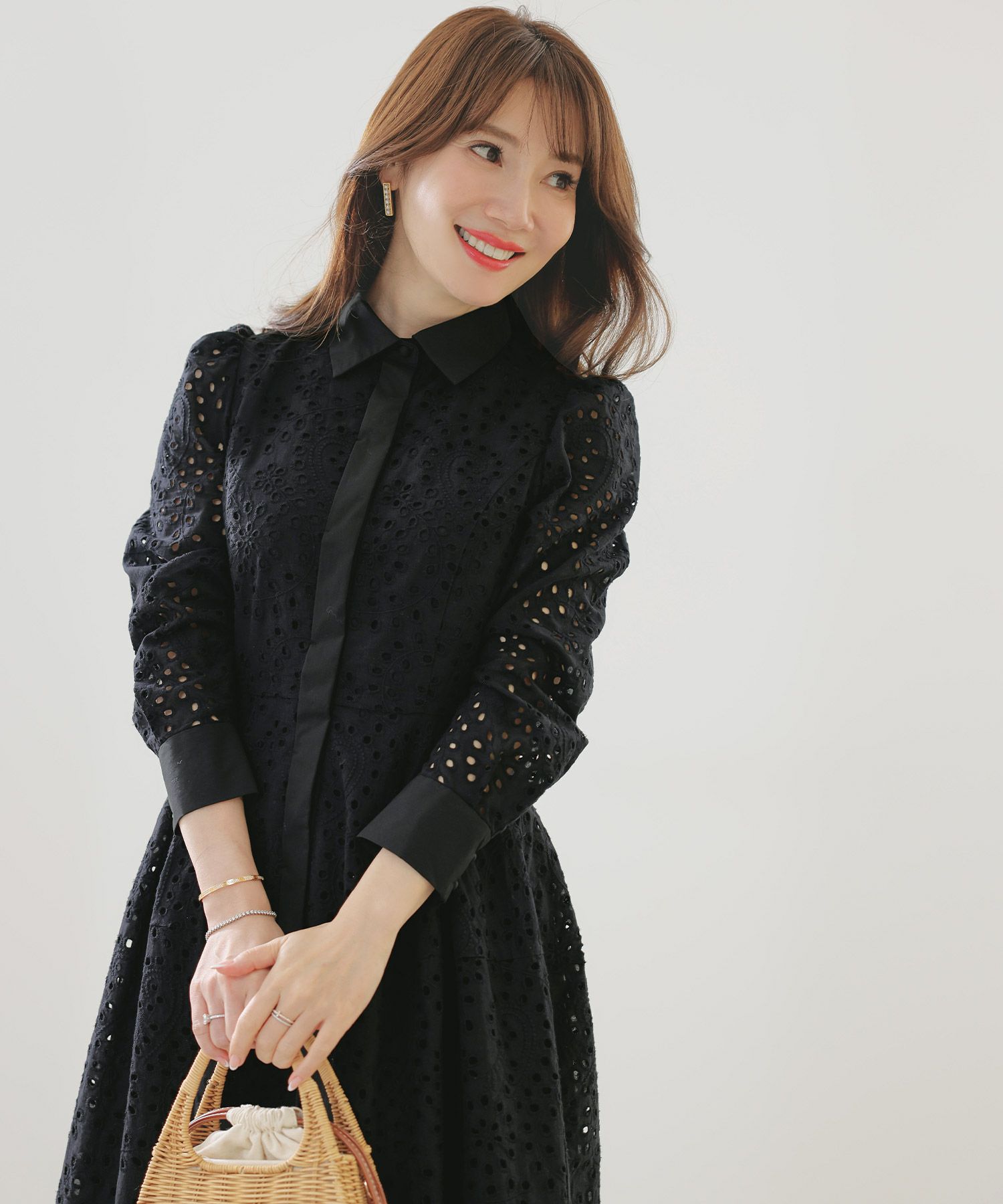 手洗い可体型カバーオフィスオケージョンお呼ばれフォーマルおしゃれフェミニン上品大人可愛いきれいめ春ジョイントスペース