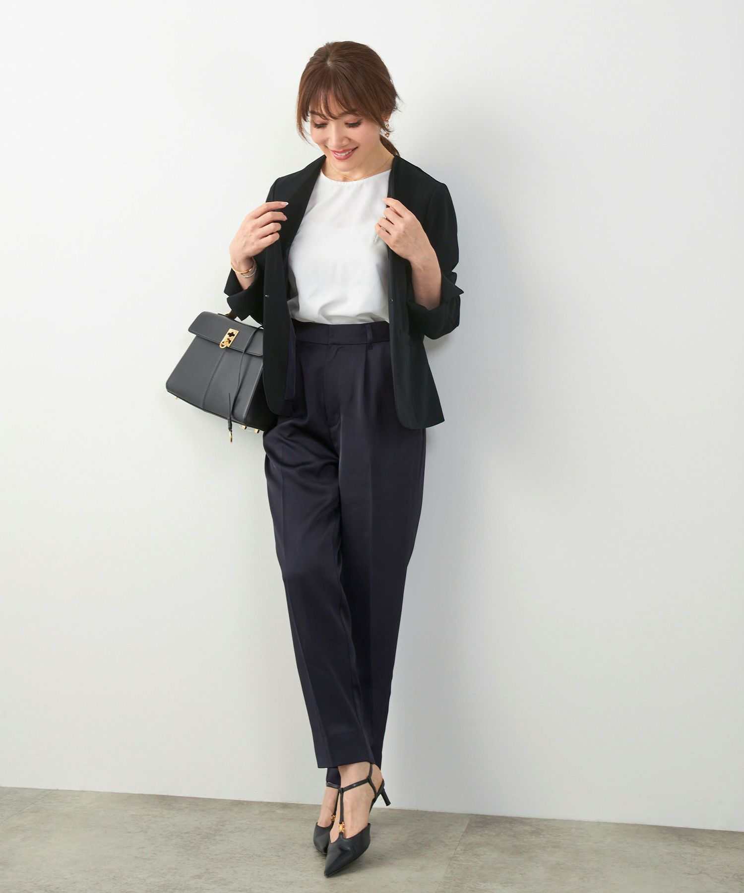 セレクトS/M/Lオケージョンオフィス学校行事美脚上品大人きれいめジョイントスペース