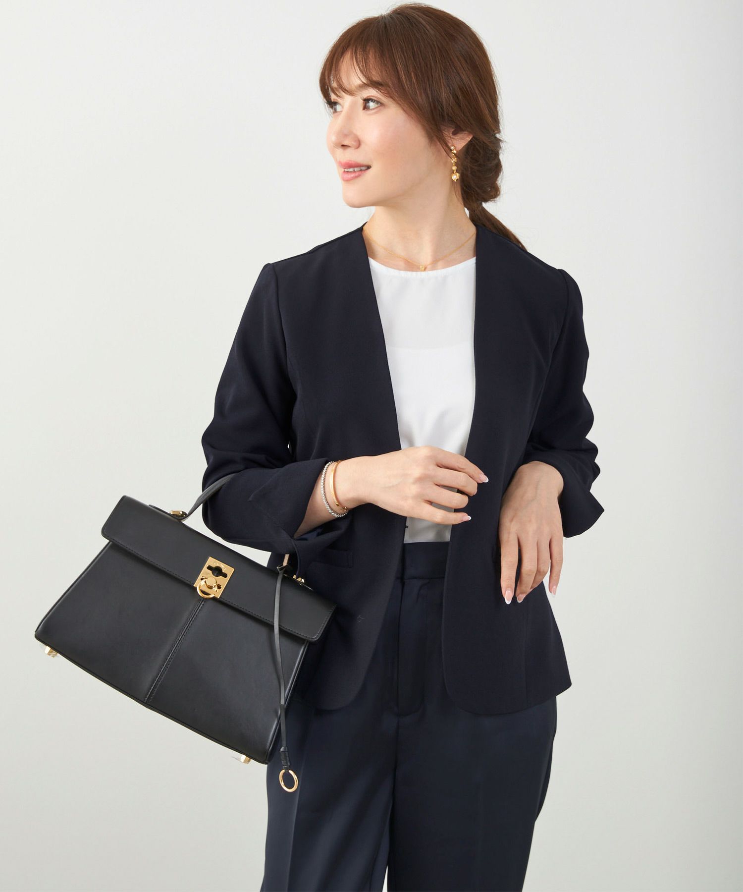 セレクトS/M/Lオケージョンオフィス学校行事美脚上品大人きれいめジョイントスペース