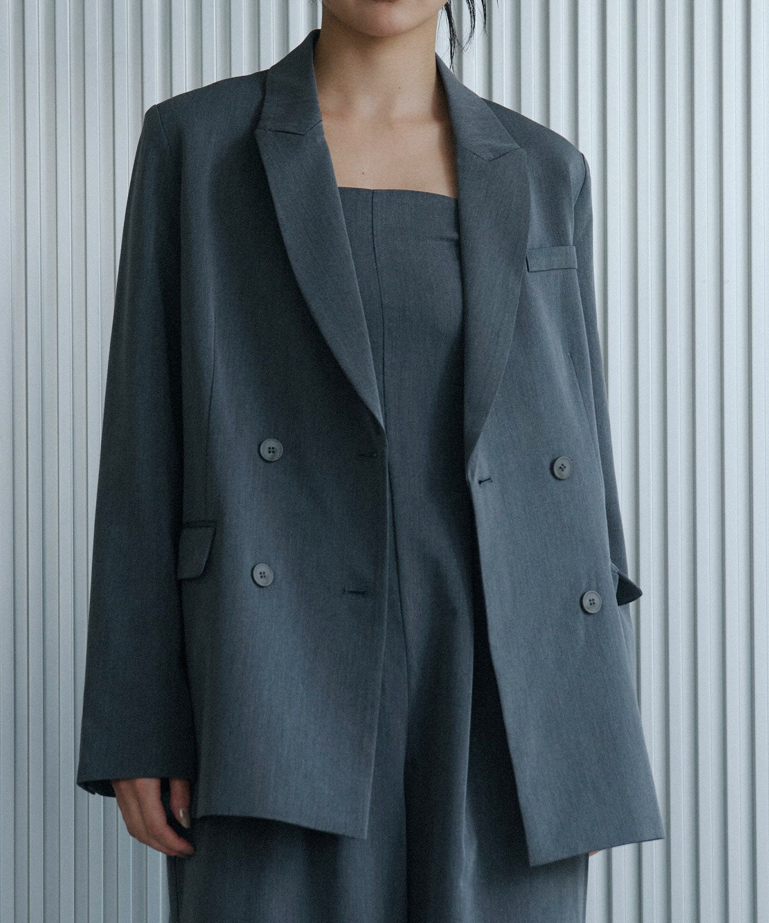 ダブル ブレスト ジャケット KINO THE KEI