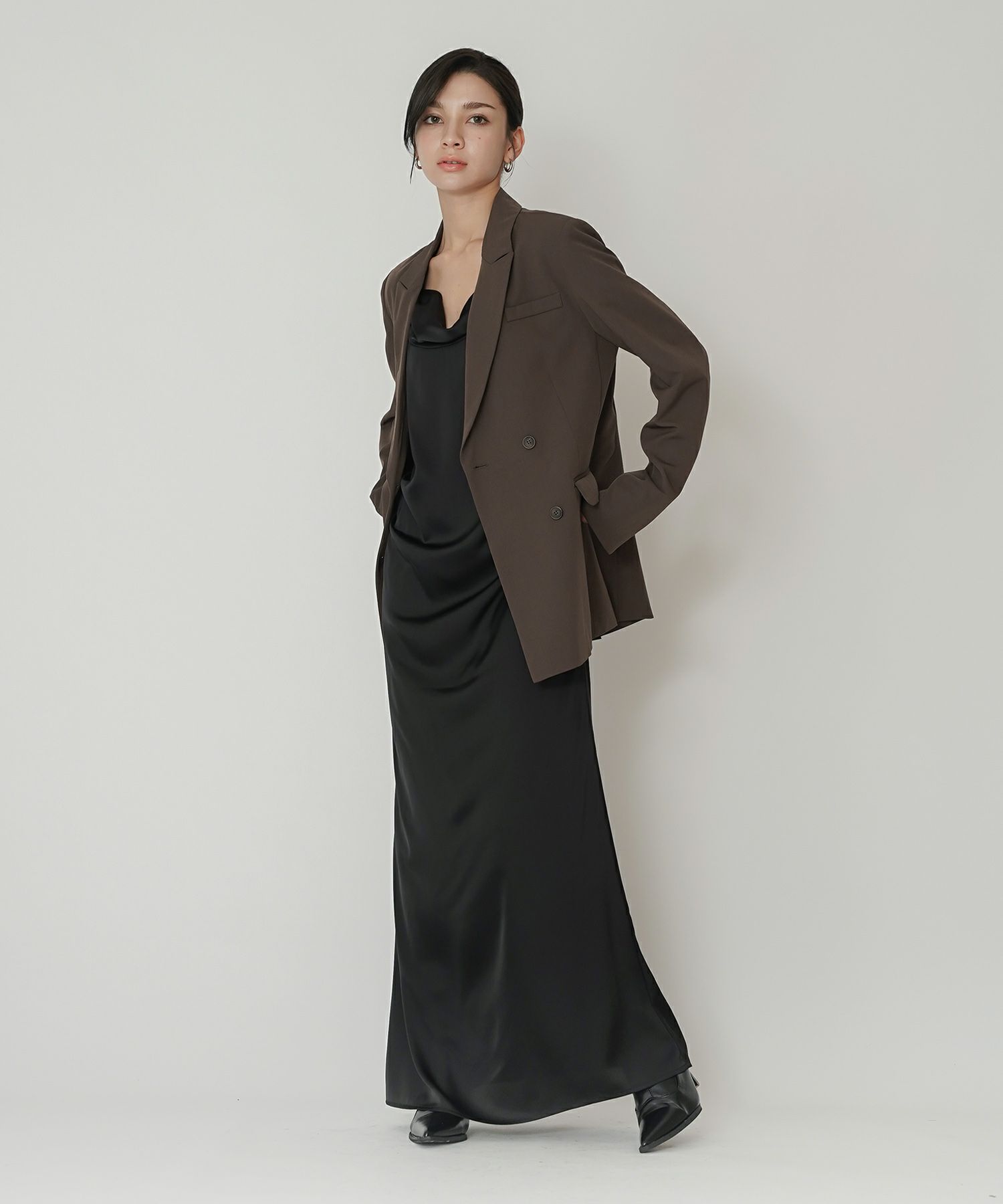 ダブル ブレスト ジャケット KINO THE KEI