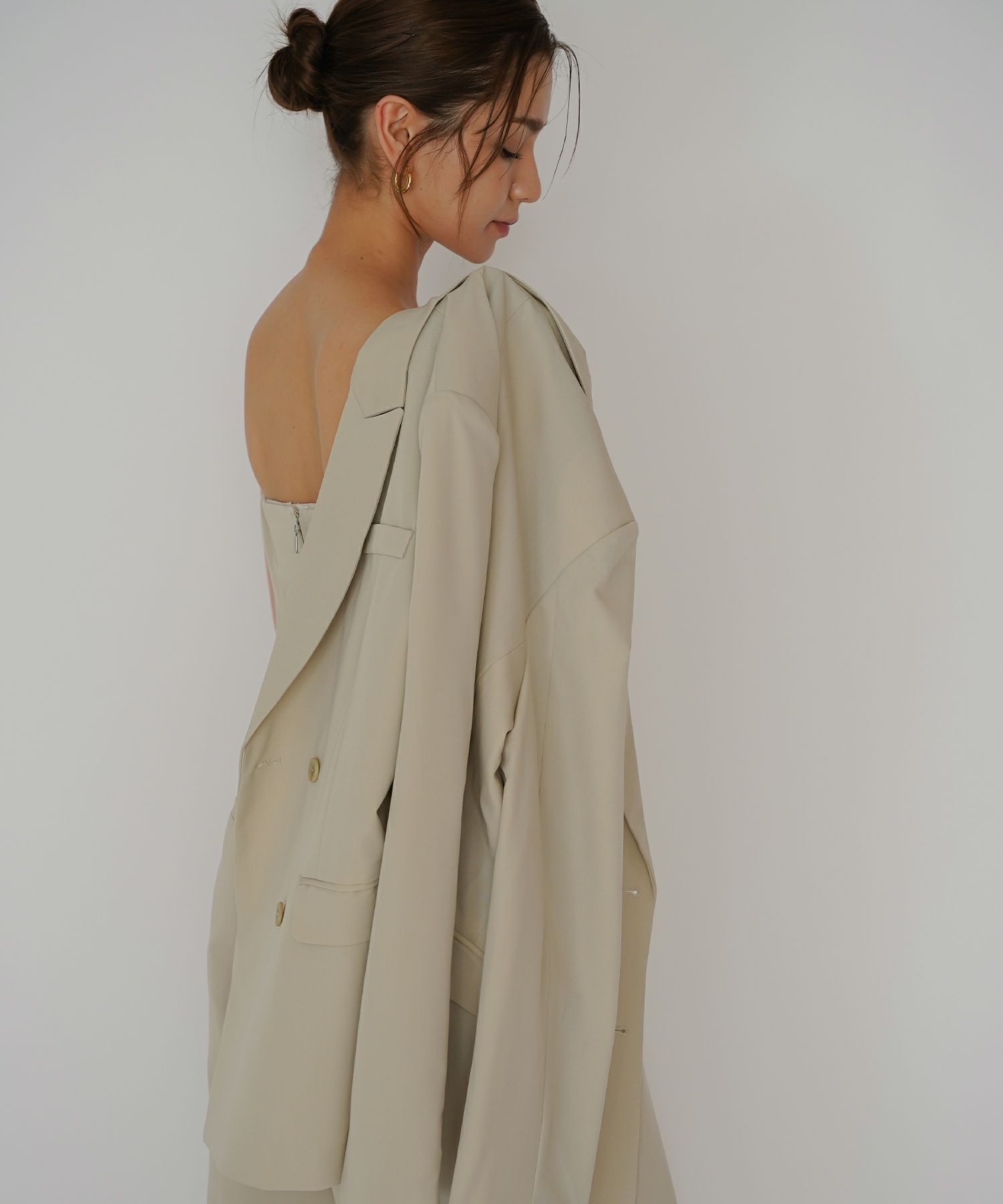 ダブル ブレスト ジャケット KINO THE KEI