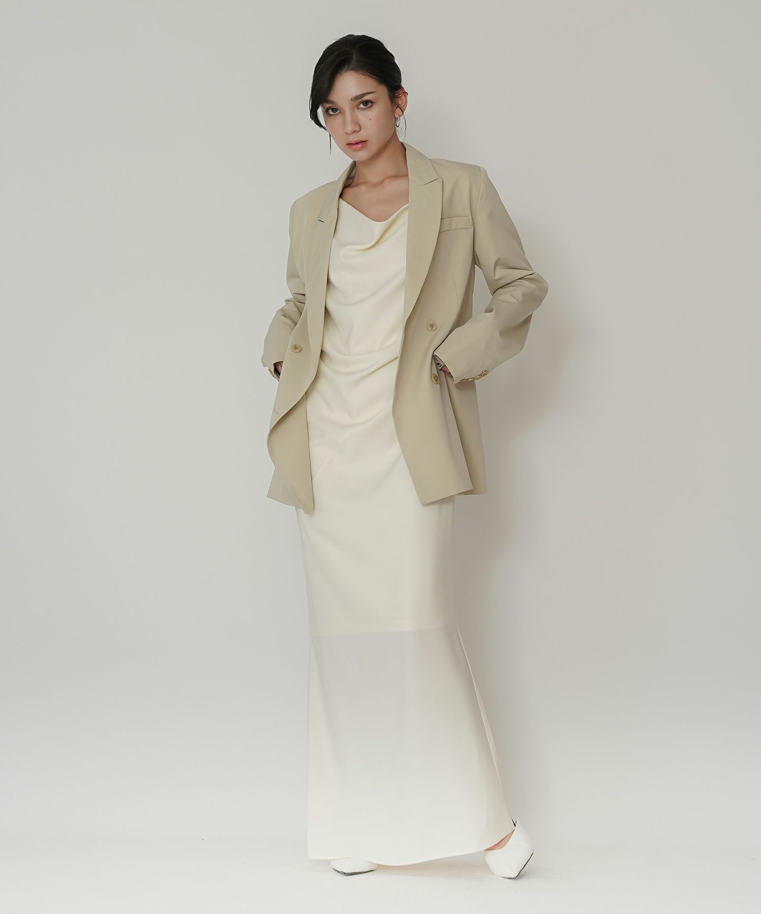 ダブル ブレスト ジャケット KINO THE KEI